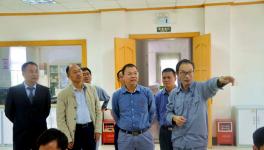 英德市市委常委、副市長何偉建到英德海螺指導工作