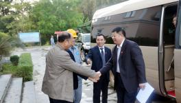 英德市市委書(shū)記汪耿東到英德海螺調(diào)研