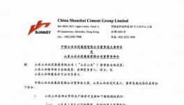 山水水泥“宮斗