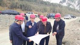 段致輝縣長(zhǎng)帶隊(duì)到平陵街道和塔牌水泥廠(chǎng)調(diào)研