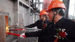 這家企業(yè)日產(chǎn)4500噸熟料生產(chǎn)線點(diǎn)火啟動