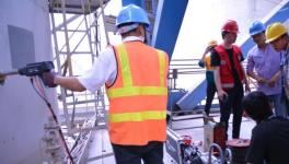 “藍(lán)天保衛(wèi)”1號(hào)行動(dòng) | 蘭溪一水泥廠石灰石露天堆放易揚(yáng)塵