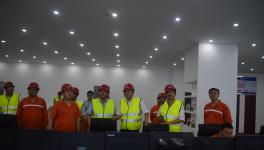 左權金隅、金隅冀東砂石骨料赴贊皇金隅交流