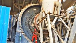 水泥檢修中一群最可愛的人