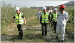 專家對(duì)上思縣華潤(rùn)水泥有限公司綠色礦山創(chuàng)建工作進(jìn)行驗(yàn)收考核