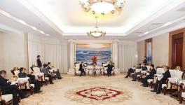 高登榜董事長會見襄陽市副市長李德璋