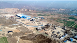 年產(chǎn)1000萬噸的多位一體水泥、混凝土、砂石項(xiàng)目建設(shè)神速！