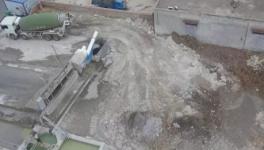 曝光！這家規(guī)模大生意好的商砼站 污水排進了莊稼地