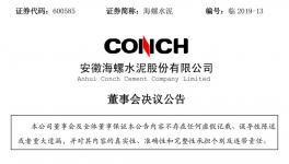 海螺水泥換屆，高登榜、王建超、吳斌等成為候選人