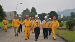 市長親臨海螺水泥檢查安全生產(chǎn)，要求企業(yè)把責(zé)任扛在肩上、落實(shí)到位