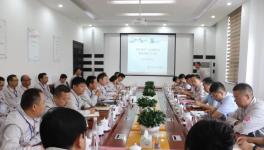 精細(xì)化管理檢查組在郟縣中聯(lián)現(xiàn)場(chǎng)督查！