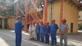 費(fèi)縣水泥熟料回轉(zhuǎn)窯燙傷事故緊急處置！原來(lái)是應(yīng)急演練！