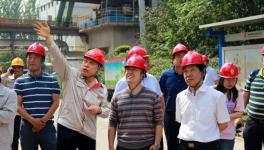 國家淘汰落后和化解過剩產(chǎn)能第八督導組到徐州中聯(lián)檢查兩條萬噸線