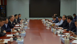 中建材董事長參加淮海中聯(lián)項目調研座談