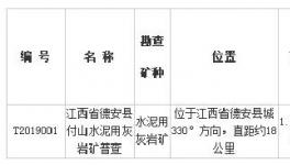 萬(wàn)年青水泥57761萬(wàn)元競(jìng)得一水泥用灰?guī)r礦普查探礦權(quán)！