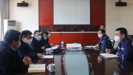 西安市應(yīng)急管理局領(lǐng)導(dǎo)到藍(lán)田公司指導(dǎo)工作