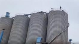 水泥廠有人“跳樓”！賠償款沒談攏！