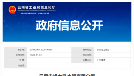 云南省新建4000t/d熟料生產(chǎn)線置換聽證會參會人員公示！