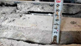 多家店鋪地面下沉、有人受傷！或與工地基坑施工有關(guān)！