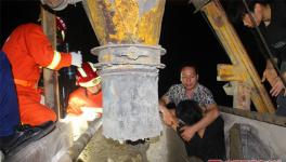 工人被卷入水泥攪拌機，受傷嚴(yán)重！