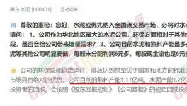 中國(guó)第3世界第5！這家水泥企業(yè)不用停產(chǎn)！