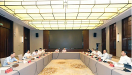 曹江林一行赴池州調研！推進合作項目！