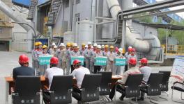 金隅冀東開展“安全生產(chǎn)月”應(yīng)急救援演練！