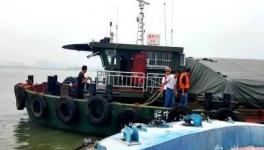 一艘滿(mǎn)載近3000噸的水泥貨船得救了！