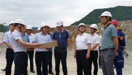 廣州市長前往旺蒼水泥開展石灰?guī)r調(diào)研！