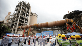 魚(yú)峰水泥一條5500t/d生產(chǎn)線預(yù)計(jì)10月投產(chǎn)！