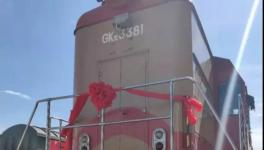 水鐵聯(lián)運(yùn)！內(nèi)蒙的熟料，承德的砂子都來了！