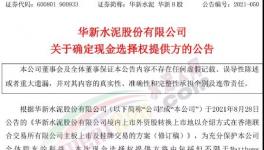 大事！海螺“出手”華新！