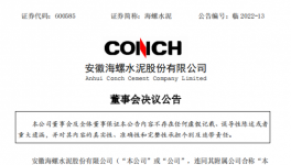 大動(dòng)作！海螺、金隅冀東、山水高層人事調(diào)整！