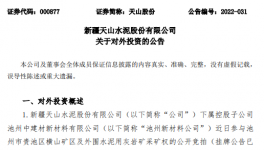 大手筆！海螺、天山、上峰又上項目了！