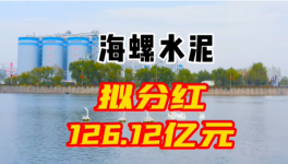 海螺水泥擬分紅126.12億元，位列建材行業(yè)第一！
