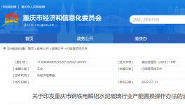 最新！重慶市水泥行業(yè)產(chǎn)能置換操作辦法出臺