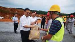 南方水泥4900t/d熟料水泥生產(chǎn)線加速推進中！