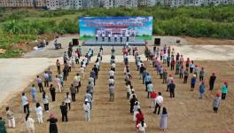 都安上峰2×5000t/d新型干法熟料水泥生產(chǎn)線一期項目峻工！