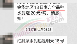 23個省水泥價格下跌！修復(fù)上漲來了！