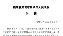 扛不??！這50多家水泥廠破產(chǎn)！
