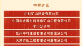 先進(jìn)集體！天津礦山惠東項(xiàng)目創(chuàng)造多項(xiàng)“最”記錄!