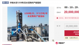 跌價了？又一熟料產(chǎn)能指標(biāo)掛牌出讓！